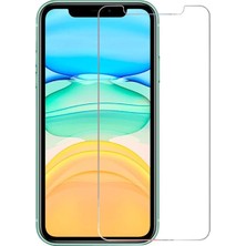 Yağızgil iPhone 11  Uyumlu Kırılmaz Cam Ekran Koruyucu Tam Kaplayan 9h Sertlik Çizilmez Temperli Cam