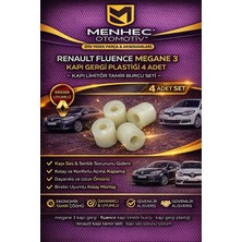 Menhec Otomotiv Renault Fluence Megane 3 Kapı Gergi Plastiği 4 Adet – Kapı Limitör Tamir Burcu Seti