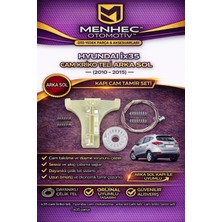 Menhec Otomotiv Hyundai IX35 Cam Kriko Teli Arka Sol (2010-2015) – Kapı Cam Tamir Seti