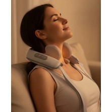 Najmaddin Isı Terapili Boyun ve Omuz Masaj Cihazı Sessiz Motorlu Çok Bölgeli Kullanım -Com