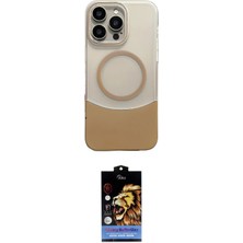 TKÇ Ieg™ Iphone 14 Pro Max Kılıf Kozmos Form Özel Seri - Siyah Buffer Hayalet Cam Ekran Koruyucu