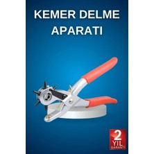 Najmaddin Kemer Delme Pensesi Deri Delici Pensi Zımba 6 Farklı Boyutta -Com