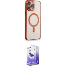 TKÇ  iPhone 13 Pro Max Kılıf Doruk Minimal - Siyah Bilvis 5in1 5d Magic Hayalet Cam Ekran Koruyucu