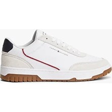 Tommy Hilfiger Th Basket Core Deri/süet Mix Sneaker