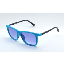 Italia Independent Italıa Independent 0401V 50 027 Velvet Kadife Mavi Unısex Çocuk Güneş Gözlüğü