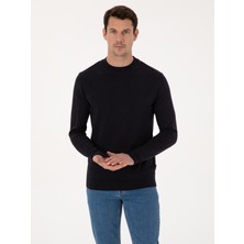 Cacharel Erkek Lacivert Slim Fit Kazak 50318950-VR033