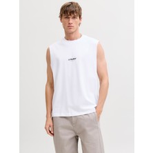 Jack & Jones Soho Erkek Beyaz Atlet (12288001-W)