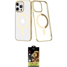 Toyigoo Ieg™ iPhone 14 Pro Kılıf Yörünge Minimal - Siyah Buffer Cam Ekran Koruyucu