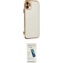 TKÇ Ieg™ Iphone 11 Kılıf Yankı Serisi - Şeffaf Pasifik Cam Ekran Koruyucu