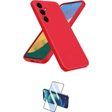 TKÇ  Galaxy A36 Kılıf Ahenk Serisi - Siyah 3D Antistatik Seramik Nano Ekran Koruyucu