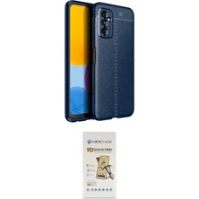 TKÇ Ieg™ Galaxy M52 5g Kılıf Doruk Klasik Özel Seri - Siyah Mat Seramik Nano Ekran Koruyucu