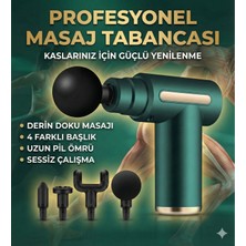 Pazarcan 4 Başlıklı 6 Kademeli Titreşimli Şarjlı Mini Masaj Aleti