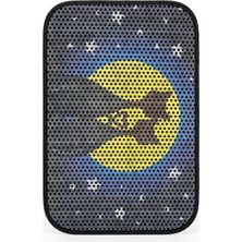 Easera Ticaret Kedi Tuvaleti Paspası Mehtapta Aşık Kediler Tasarımlı