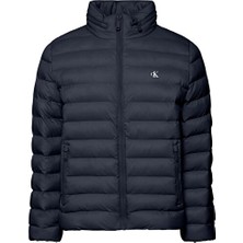 Calvin Klein Erkek Ls Naylon Hooded Puffer Ceket