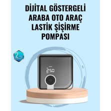 Nemere Type-C Şarj Girişli Taşınabilir Elektrikli Hava Pompası