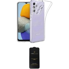 Toyigoo Ieg™ Galaxy A34 5g Kılıf Zirve Doku - Siyah 6d Antistatik Mat Seramik Hayalet Nano Ekran Koruyuc
