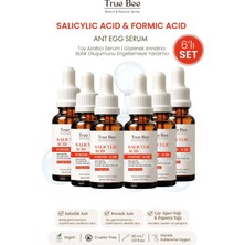 True Bee ''True'' Bee 6'lı Karınca Yumurtası Yağı 30 ml Tüy Azaltıcı ve Gözenek Arındırıcı Etkili Bakım Serumu