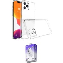 TKÇ Ieg™ Iphone 15 Pro Max Kılıf Zirve Doku - Siyah Bilvis 5in1 3D Magic Cam Ekran Koruyucu