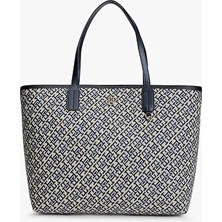 Tommy Hilfiger Th Icon Tote Jacquard El Çantas