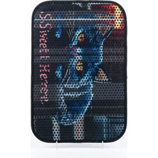 Terrien Kedi Tuvaleti Paspası Sweet Home Yazılı ve Kedi Silüetli