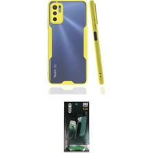 TKÇ Ieg™ Redmi Note 11 Se Kılıf Atlas Asil Serisi - Şeffaf 360 Full Body Arka Koruyucu