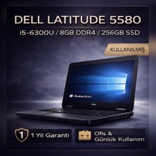 Dell Latitude 5580 i5-6300U 8GB DDR4 256GB SSD 15.6” FHD Laptop