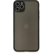 Buğz Iphone 11 Pro Max Kılıf Montreal Silikon Kapak - Siyah