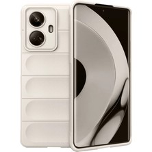 Buğz Realme 10 Pro 5g Kılıf Optimum Silikon - Krem