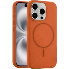 Buğz Joko  Iphone 14 Pro Max Kılıf Jully Magsafe Kapak - Turuncu