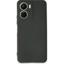 Buğz Vivo Y16 Kılıf First Silikon - Koyu Yeşil