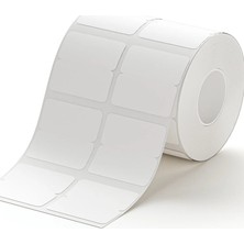 Uravas Store Niimbot T30 Etiket 30MM x 15MM (Tek Kolonda 2li) 3600 Adet Beyaz (K3K3W)(1923)