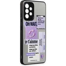 Buğz Samsung Galaxy A52 Kılıf Mirror Desenli Kapak - Mirror - 4