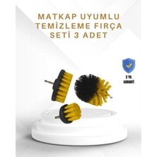 Nemere Yüksek Devirde Etkili Temizlik Sağlayan Matkap Ucu Fırça Seti