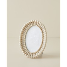 English Home Alicia Polyresin Çerçeve 10X15 cm Krem