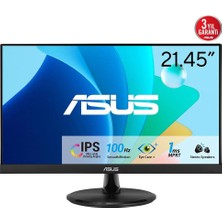 Asus VP229HF 21.5" LED 1ms 100Hz 1920X1080 Fullhd VGA HDMI (Vesa) Adaptivesync Siyah Monitör