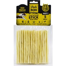 Colezium Deri Burgu Çubuk 40 Adet Beyaz