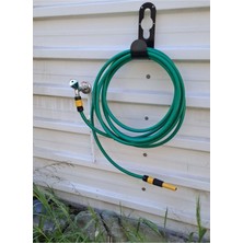 Delixa Bahçe Hortumu Asma Aparatı Sulama Bağlantı Fıskıye Tabanca Ekleme Aparatları Seti 15MT Hortum