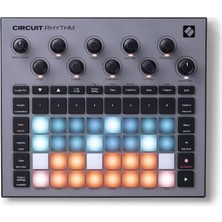 Delixa Novation Circuit Rhythm Groovebox Synthesizer: Yapmak Performans Sergilemek Için 8 Örnek Parçaya Sah