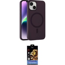 TKÇ Ieg™ Iphone 14 Kılıf Çekirdek Modern Prime - Siyah Buffer Hayalet Cam Ekran Koruyucu