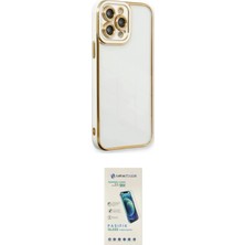 TKÇ Ieg™ Iphone 13 Pro Max Kılıf Çekirdek Klasik Serisi - Şeffaf Pasifik Cam Ekran Koruyucu