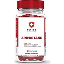 Swiss Arimistane Fat Loss Estrogen Blocker Dht With Test Booster 40 Mg 120 Cap