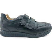 Ortoplus Ortopedik Deri Genç Spor Ayakkabı G C281 Siyah