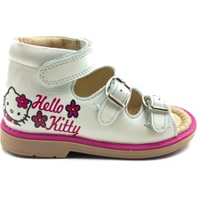 Ortoplus Deri Ortopedik Bebe Sandalet K C725 Hello Kitty