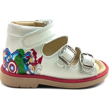Ortoplus Deri Ortopedik Bebe Sandalet K C725 Marvel