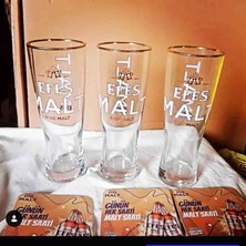 Saturno78 Malt Altın Ağızlı Lager Bardak 50CL Adet Fiyatı