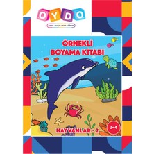 Oydo Örnekli Boyama Kitabı Hayvanlar 2