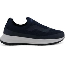 King Paolo Sneaker Tekstil Yürüyüş Erkek Ayakkab Bağcıksız KP1358 Lacivert