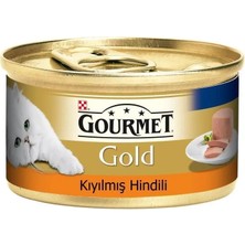 Colezium Gourmet Gold Kıyılmış Hindili Kedi Konservesi 85GR