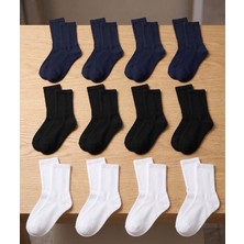 Bross Erkek Spor 12LI Soket Çorap Sürpriz Renk ONL-02762