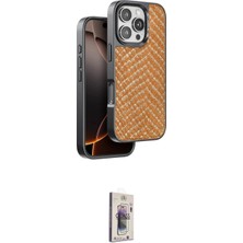 TKÇ Ieg™ Iphone 16 Pro Kılıf Vadi Özel Seri - Siyah Bilvis 3D Cam Ekran Koruyucu